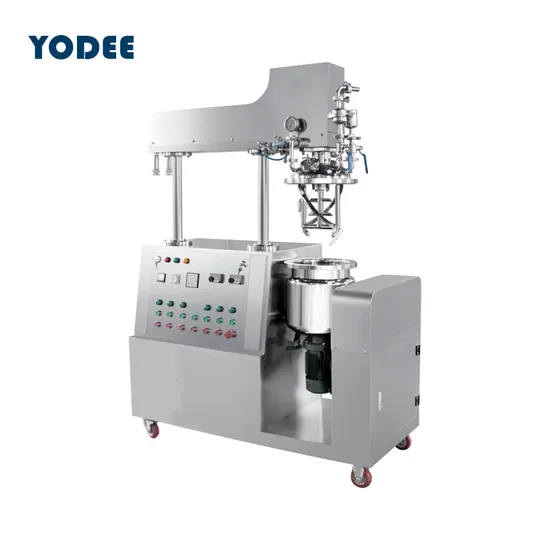 Vacuum Emulsifiying Mixer Cream Machine Cosmetic Homogenizer