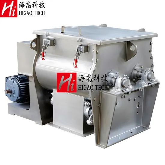 Double Shaft Paddle Mixer Herb Spice Chilli Powder Blending Machine Price