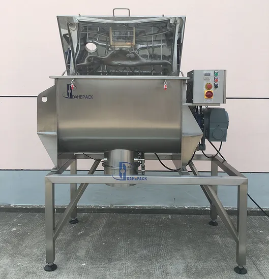 Salt Powder Mixing Machine Horizontal Ribbon Blender