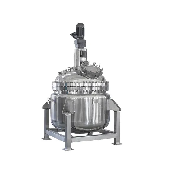 Stirrer Vacuum Pharma Cosmetic Hand Shampoo Sanitizer Soap Steam Electric Heating Chemical Liquid Stainless Steel Double Jacketed Mixing Tank
