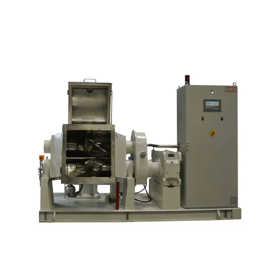 Rubber Kneader Mixer Butyl Rubber Reclaim Agent Turnkey Projects Z Blade Mixer Extruder