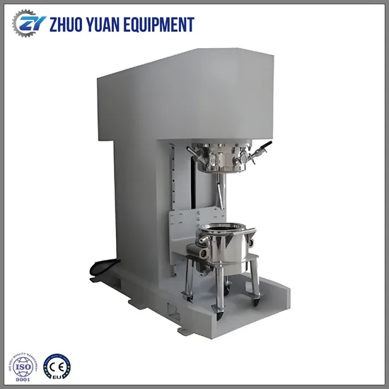 Stainless Steel Multifunctional High Viscosity Rubber Composite Material Dual Power Planetary Vacuum Mixer