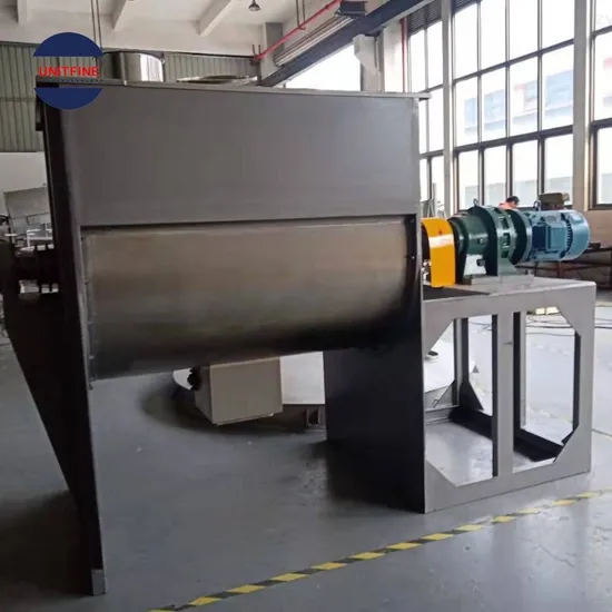 Reliable Ribbon Mixer with Robust Construction and Performance-Enhancing Attachments