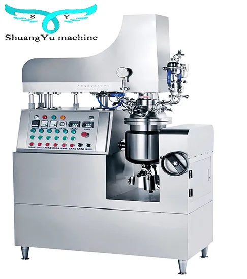 Cosmetic Cream Mixer and Homogenizer Define Agitator Mixing Equipment