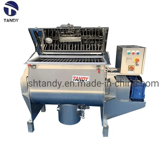 Dry Wet Powder Processing Paddle Mixer with Choppers