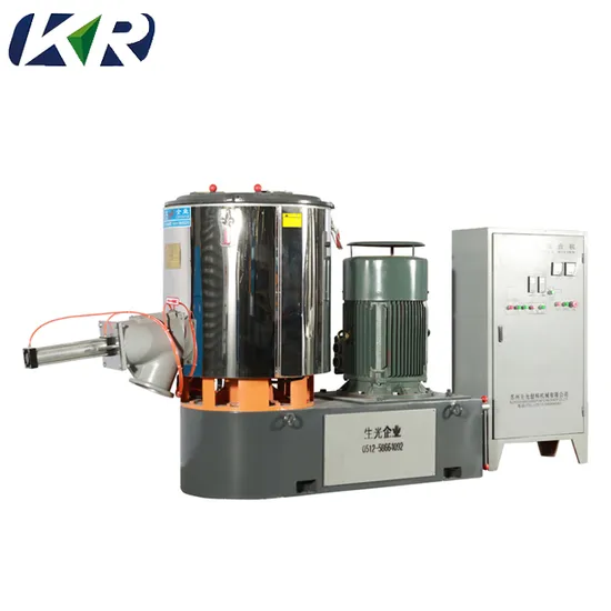 Nanjing Shr Series PVC Compounding Plastic High Speed Mixer Machine
