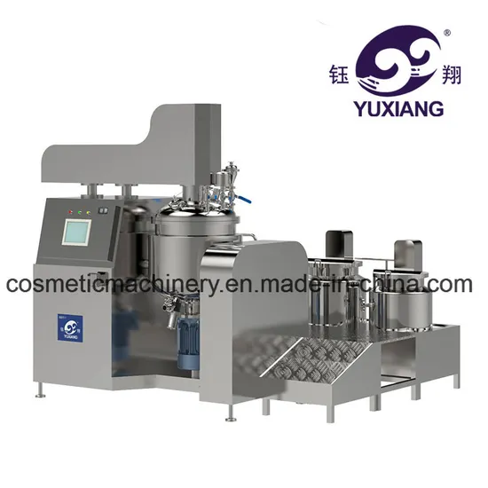 Vacuum Cream Making Machine Hair Color Cream Mixer