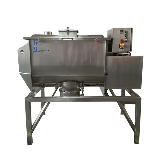 Ribbon Blender Salt Powder Mixing Machine