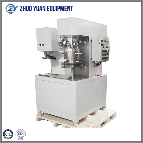 Stainless Steel Chemical Raw Materials Efficient Production Dual Planetary Power Heating Type