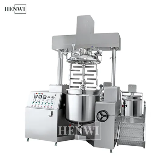 Skin Cream Vacuum Machine High Shear Vacuum Emulsification Blender