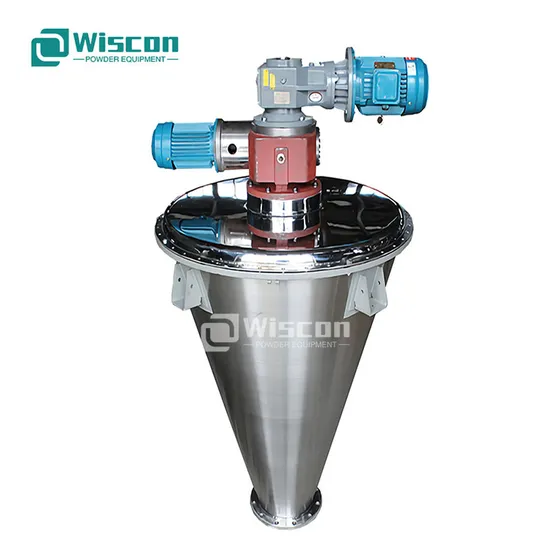 Pigments and Dyes Industrial Cone Screw Dry Powder Mixer Blender Machine
