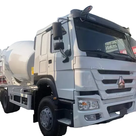 Second-Hand HOWO 6*4 20cbm 25cbm Euro2 371HP Concrete Mixer Tank Truck for Sale