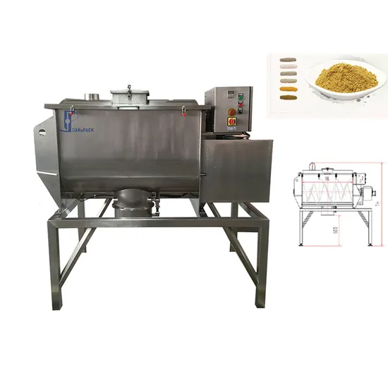 Salt Powder Mixing Machine, Ribbon Mixer