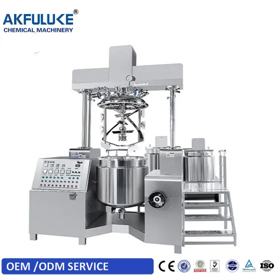 Stainless Steel High Shear Emulsifying Emulsifying Vacuum Mixer Homogeneous Emulsifying Machine