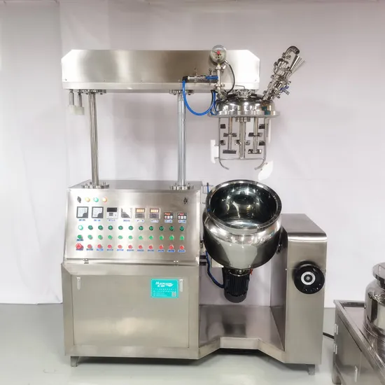 New Design Vacuum Emulsifying Mixer for Biopharmaceutical Industry