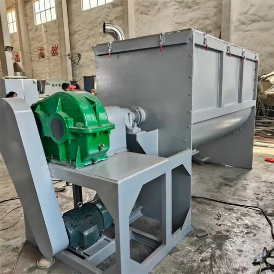 Wldh Series Horizontal Screw Belt Mixer Screw Belt Mixer