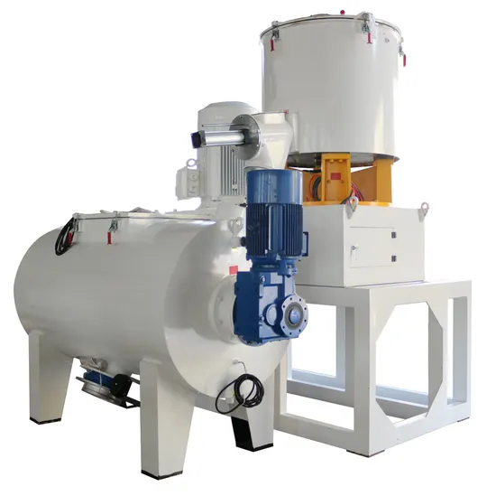 Vertical High Speed Heating Cooling Mixer for PVC Water Drainage Pipe Production