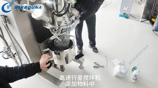 Dual Planetary Mixer for Universities, Research Institutes and Factory Laboratories