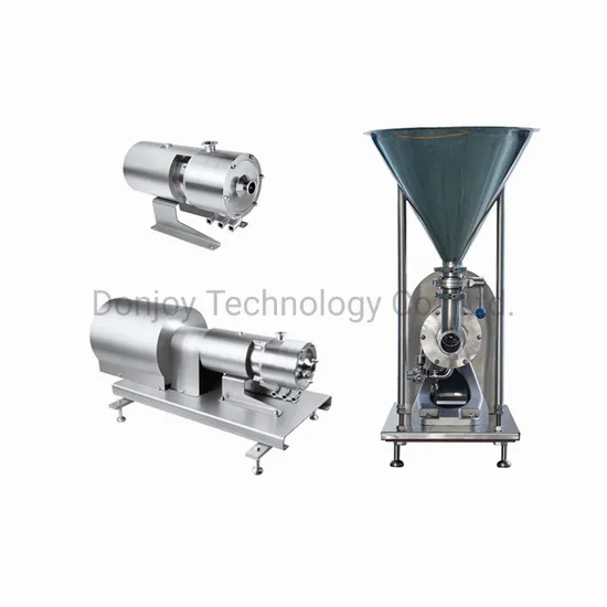 Homogeneous Multi-Stage Emulsifying Mixing Shearing Pump with 30kw Motor