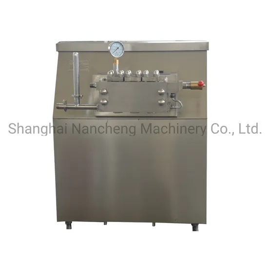 Big Capacity 10000L/H Fruit Juice Homogenizer