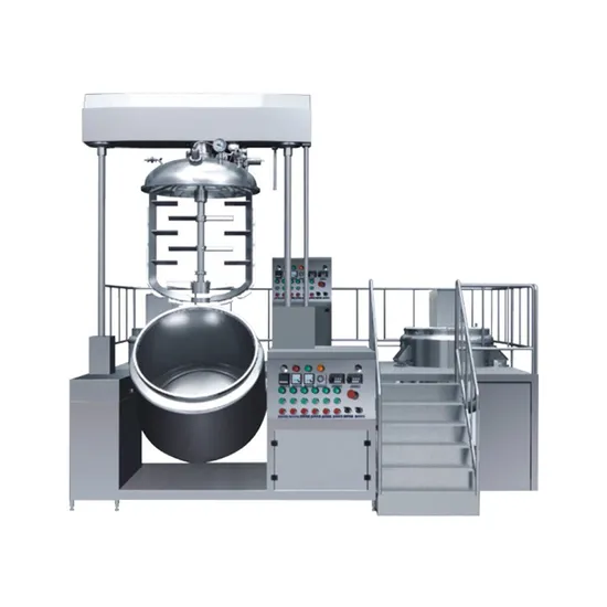 High Speed Ointment Vacuum Emulsifying Machine Body Lotion Emulsifying Machine