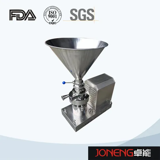 Stainless Steel Sanitary High Temperature Resistant Dairy Homogenizer for Foods Oil