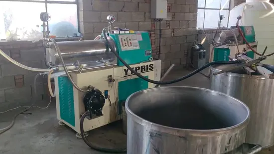 Factory Economical Small Investment 1-5 Ton Solvent Water Emulsion Paint Making Mixing Machine Price Coating Making Line