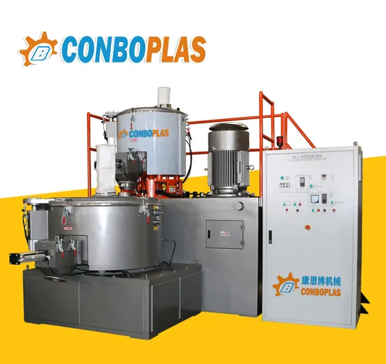 Vertical 1200kg 1500kg/Batch High Speed TPR TPE Granules Pellets Powder Mixer