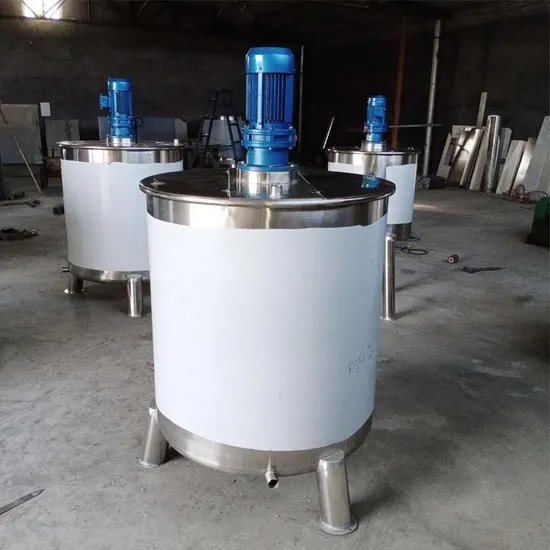 Stainless Steel Chemical Liquid Mixing Tank 304 Food Grade Storage Tank