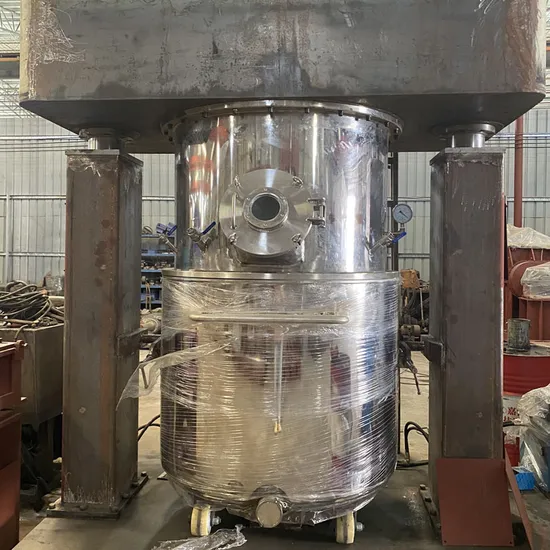 Two Components Polyurethane Adhesive Glue Making Machine Planetary Mixer 30L China Double Planetary Mixer for Silicone
