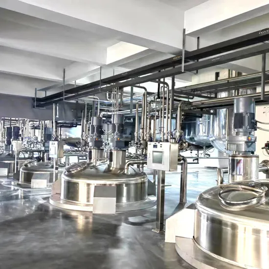 OEM Liquid Detergent Production Line Making Machine with Customization According to Customer Demand