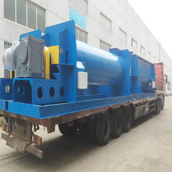 Heating Spiral Belt Mixer Dry Powder Mortar Mixer Horizontal Mixer for Chemical Raw Materials
