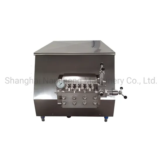 Food Sanitary Stainless Steel Dairy Homogenizator