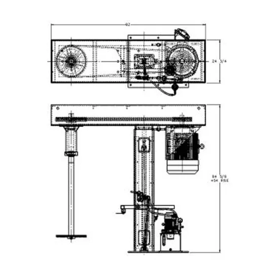 Paint Mixer Manufacturer Paint Mixing Machine Industrial High Speed Disperser for Paint Industry