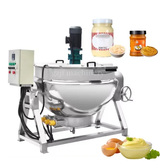 Tank Tilting SUS304 Malexeur for Chan De Production Mayonnaise Mayonnaise Production Line Industrial Machine to Make Mayonesa