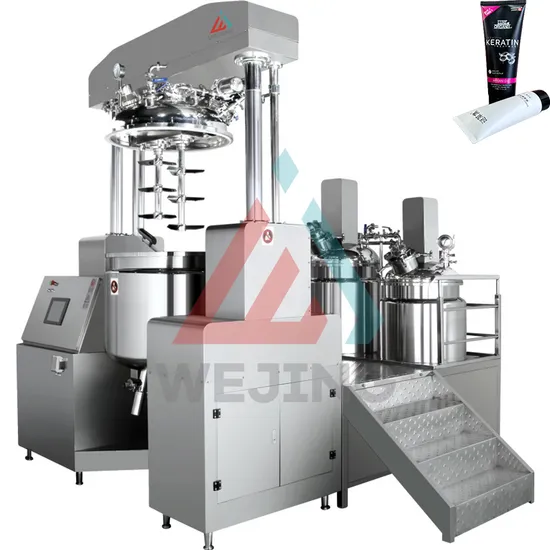 Cosmetic Processing High Shear Homogenizer Vacuum Emulsifier Mixer for Shampoo