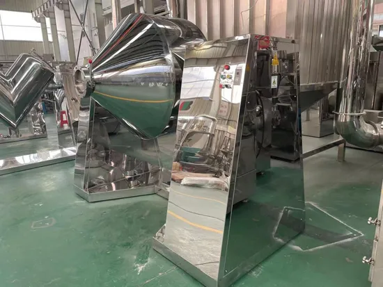 Double Cone Powder Mixer Plastic Drum Mixer Machine