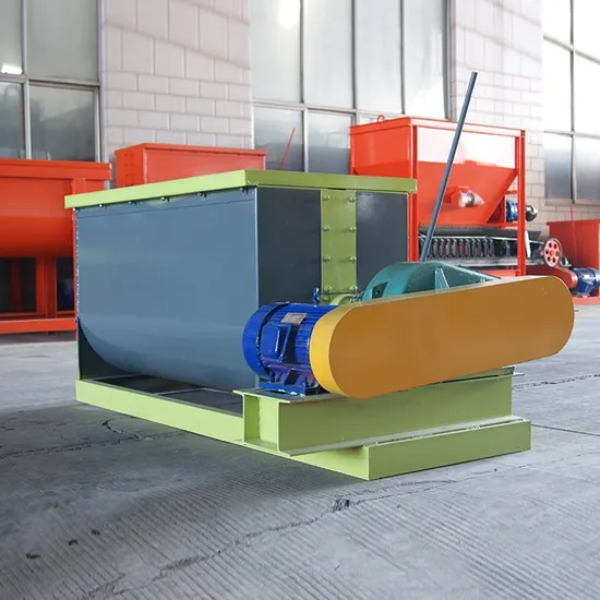 Manufacturer High Quality NPK Fertilizer Horizontal Mixing Machine Organic Fertilizer Mixer for Sale