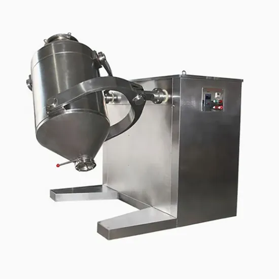 3D Tumbler Mixing Drum for Food Industry
