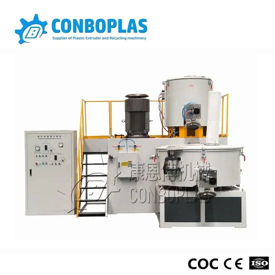 Vertical High Speed Heating Cooling Mixer for PVC Ceiling Panel