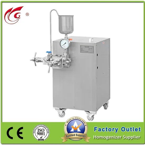 Gjb30-40 High Pressure Laboratory Dairy Homogenizer