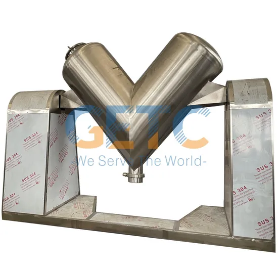 Customized SUS316L V -Type Mixer Blender Mixing Machine for Chemical Pharmaceutical