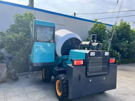 Low Price Self Feeding Transit Mixing Efficiency Self Loading Concrete Mixer Capacity