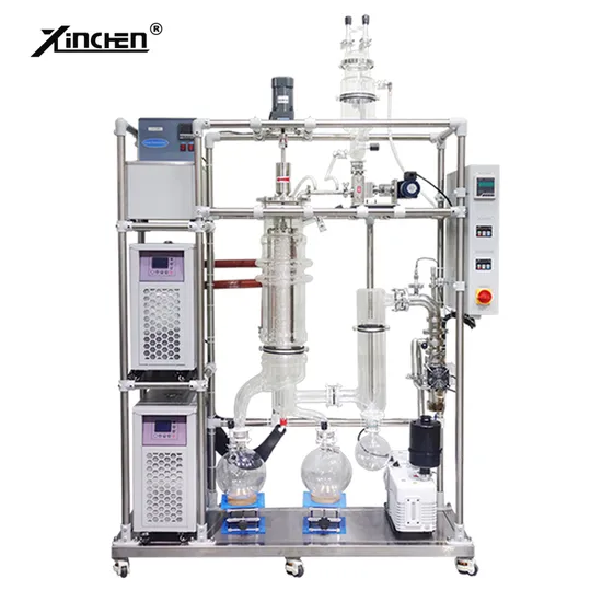 Continuous Herb Refinery Short Path Molecular Distillation System