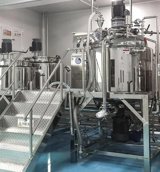 Well Designed Mixer Homogenizer Body Lotion Face Cream Cosmetics Making Machine Emulsifier Semi-Industrial