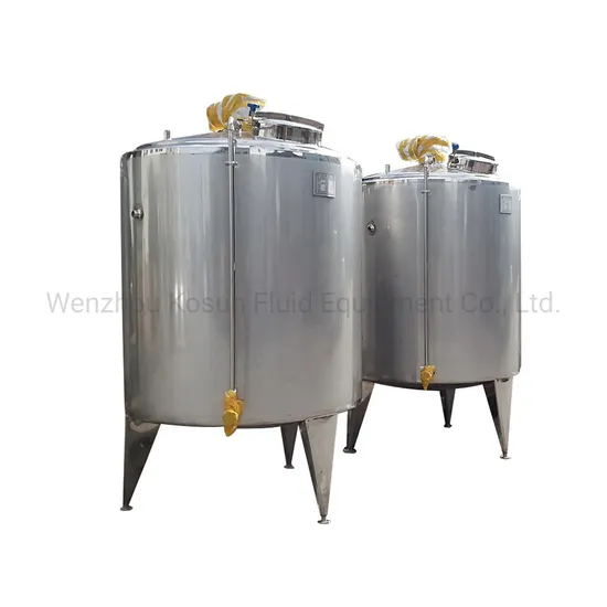 2000 Litre 2500L 2000L 5 Ton 10000L Stainless Steel Heated Mixing Tank