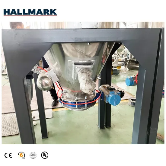 Plastic PVC Horizontal Heating Cooling Powder Mixing Machine for Spc Floor Production Machine