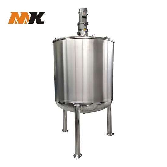 1000L Single-Layer 304 Stainless Steel Mixing Tank for Liquid Feed Additives