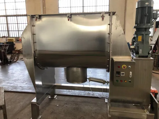Industrial Rice Flour Powder Mixing Machine Ribbon Blender Stainless Steel Blender