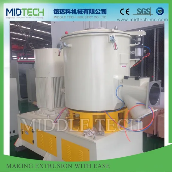 China Wholesale Price for Plastic PVC Color Powder/Pellet/Compounding/Granules Material Auto Vertical Ribbon Blender Mixing Unit